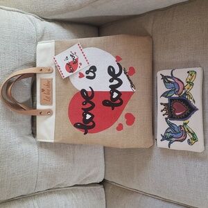 8righton Love Is Love 💘 Canvas Tote & 2019 Pouch